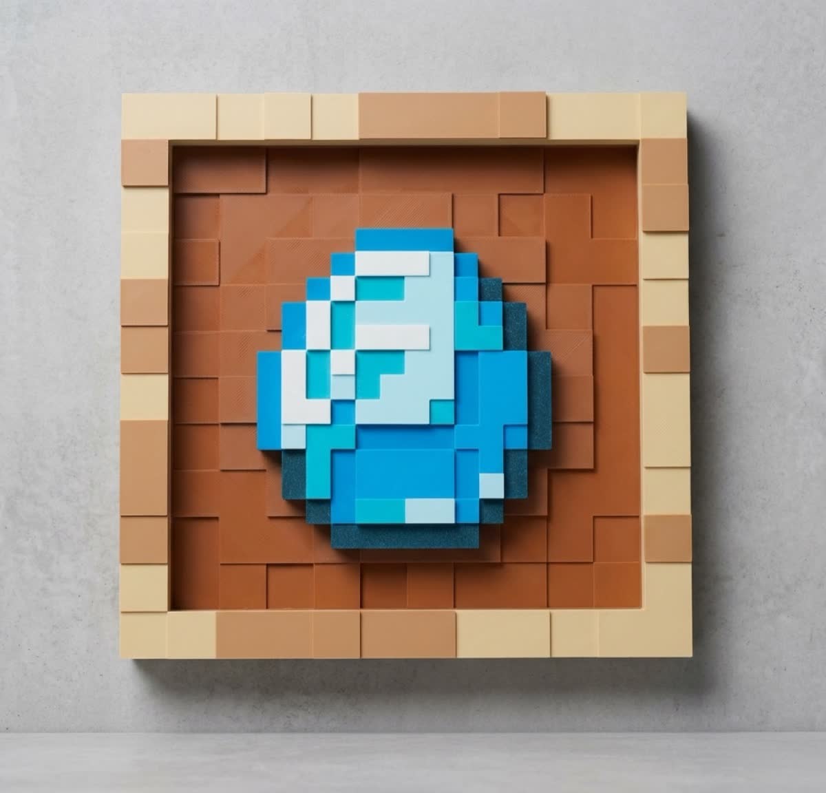 Pixel Diamond Wall Art