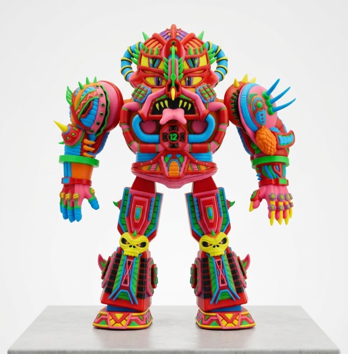 Tiki Mech Showpiece